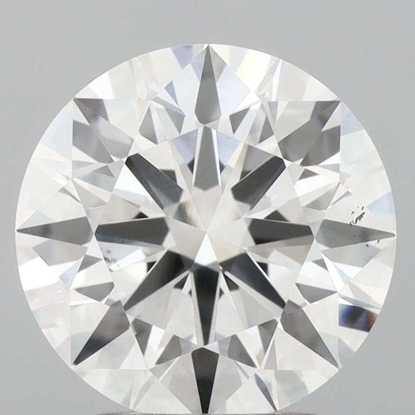 2.51ct F VVS1 Round Brilliant CVD Diamond