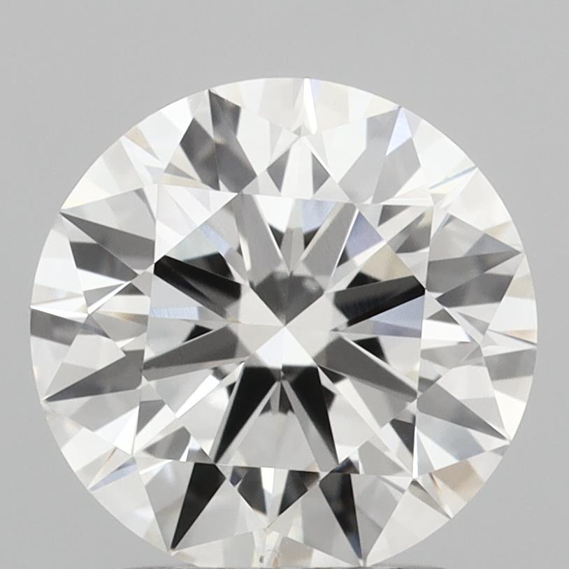 2.02ct F VVS1 Round Brilliant CVD Diamond