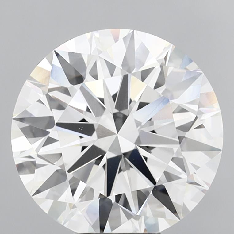 7.03ct F VVS2 Round Brilliant CVD Diamond