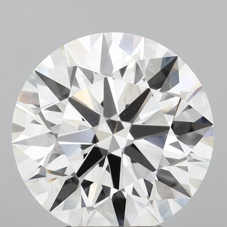 4.03ct G VVS2 Round Brilliant CVD Diamond