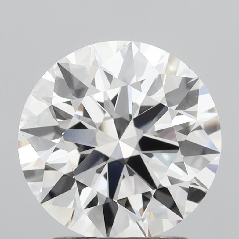 2.03ct E VVS2 Round Brilliant CVD Diamond