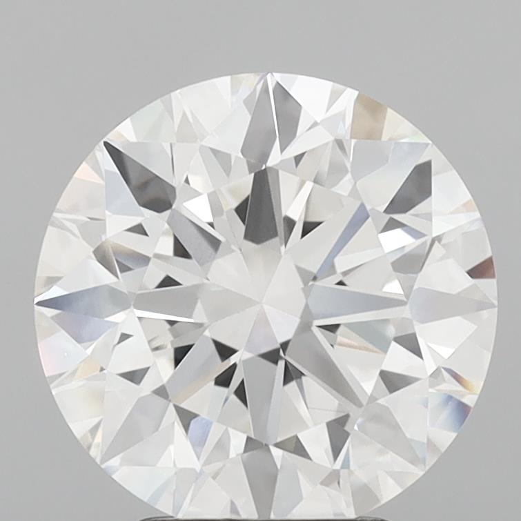 3.5ct F VVS1 Round Brilliant CVD Diamond