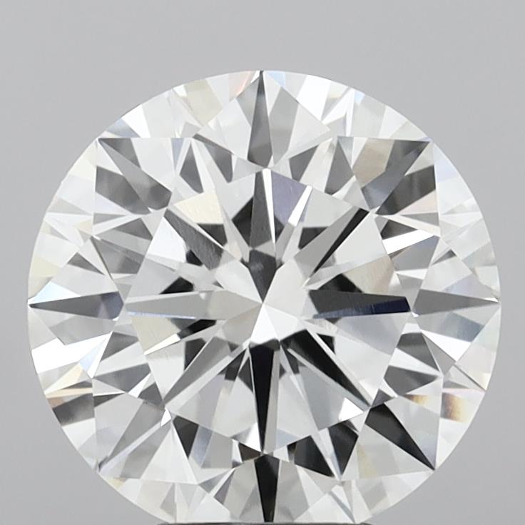 5ct F VVS2 Round Brilliant CVD Diamond