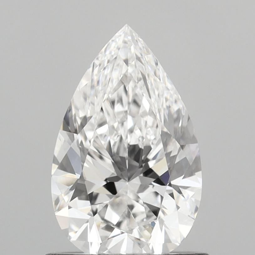 0.97ct D VVS2 Pear Shaped CVD Diamond