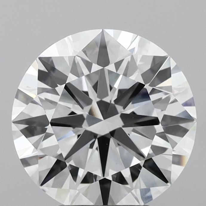 3.71ct E VVS1 Round Brilliant CVD Diamond
