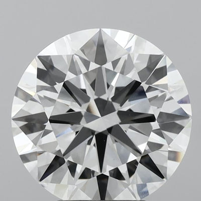 3.71ct E VVS1 Round Brilliant CVD Diamond