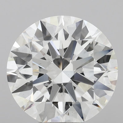5.03ct E VS2 Round Brilliant CVD Diamond
