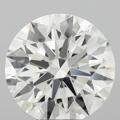 6.04ct E VS2 Round Brilliant CVD Diamond