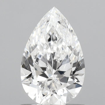 0.92ct E VVS2 Pear Shaped CVD Diamond