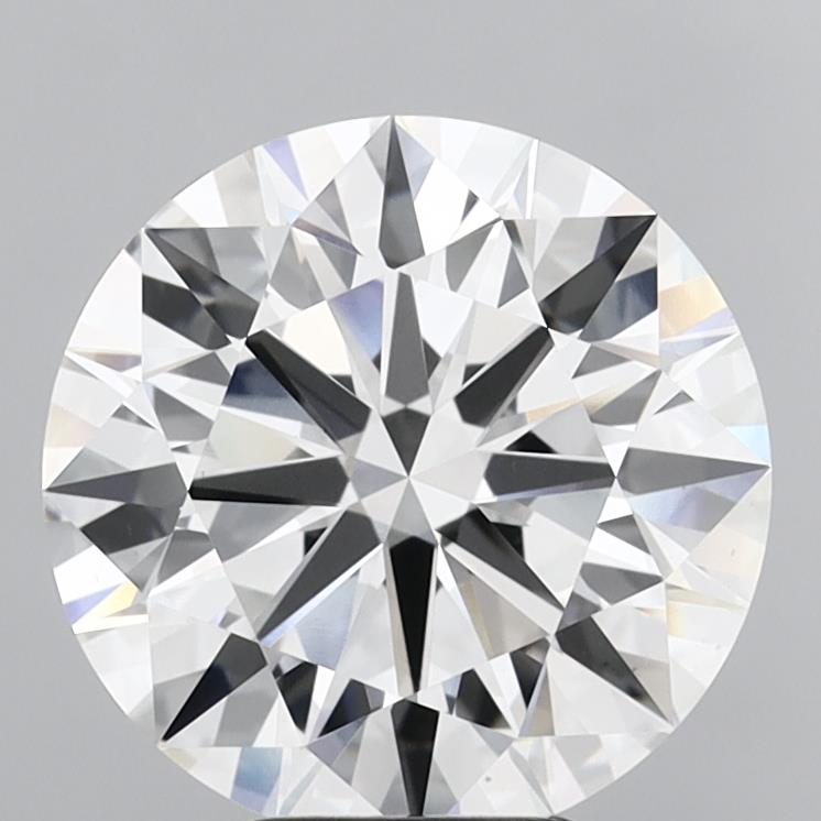 6.05ct E VS1 Round Brilliant CVD Diamond