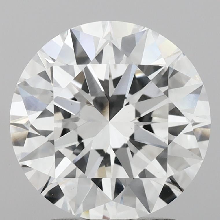 2.5ct D VS1 Round Brilliant CVD Diamond