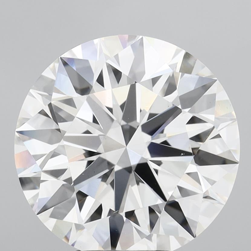 5.04ct E VS1 Round Brilliant CVD Diamond