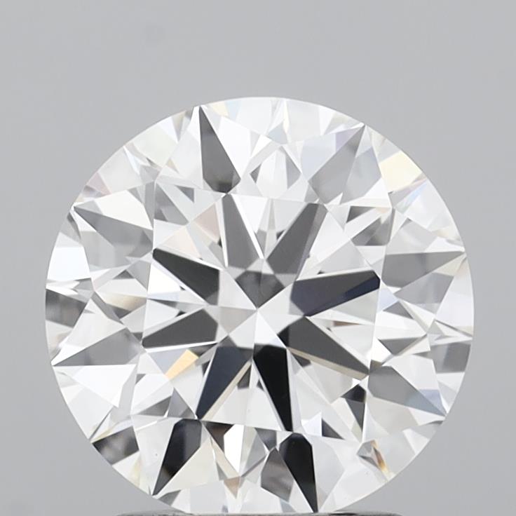 2.03ct E VVS2 Round Brilliant CVD Diamond