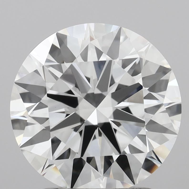 2ct D VVS2 Round Brilliant CVD Diamond