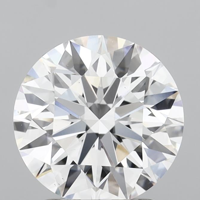 2.04ct D VVS2 Round Brilliant CVD Diamond