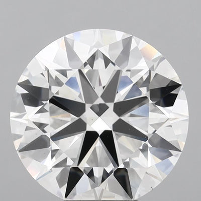 6.02ct E VS2 Round Brilliant CVD Diamond