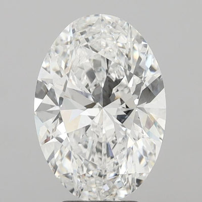 4.9ct E VS1 Oval Cut CVD Diamond