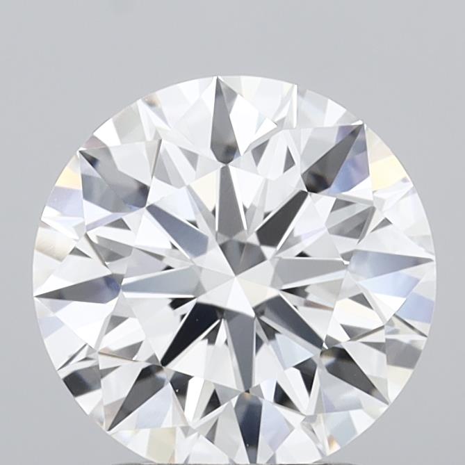 2.05ct D VVS2 Round Brilliant CVD Diamond