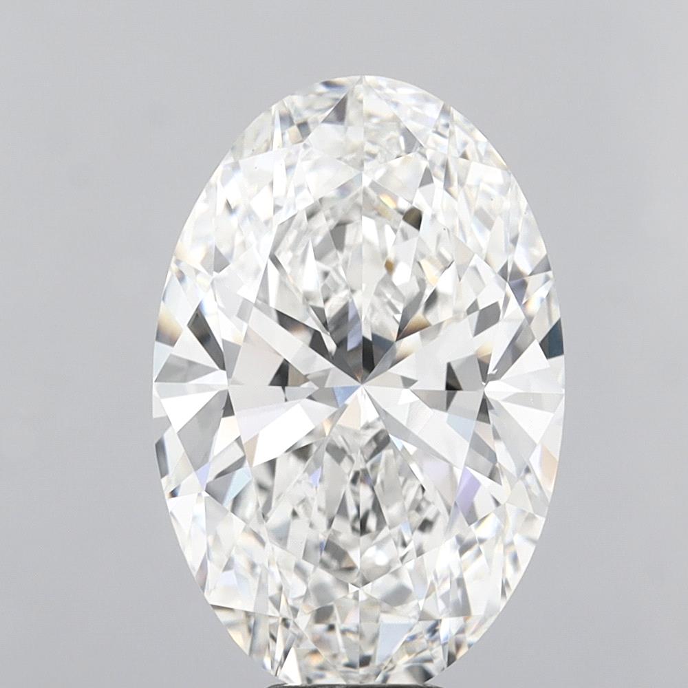 10.55ct F VS1 Oval Cut CVD Diamond
