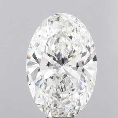10.55ct F VS1 Oval Cut CVD Diamond
