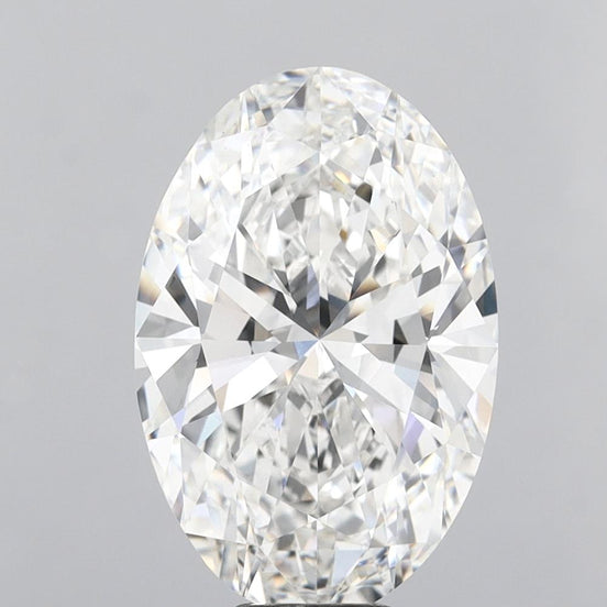 10.55ct F VS1 Oval Cut CVD Diamond