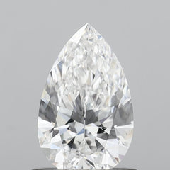 0.92ct D VVS2 Pear Shaped CVD Diamond