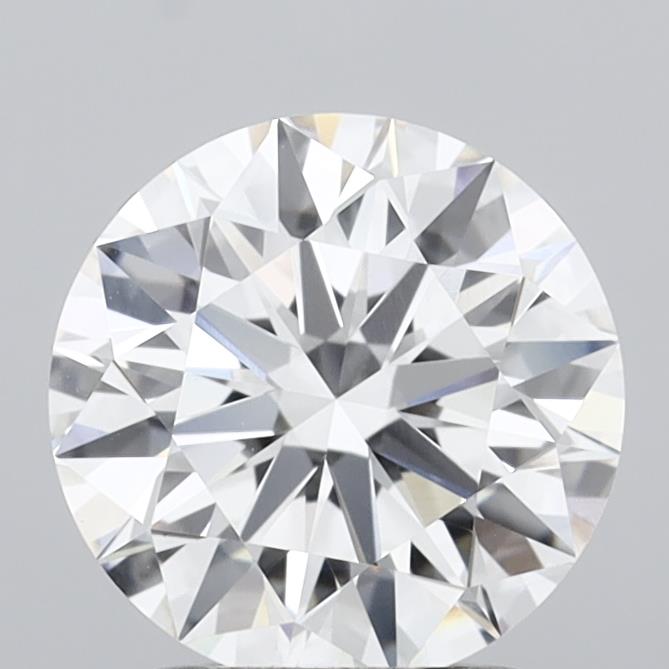 2.04ct E VVS2 Round Brilliant CVD Diamond