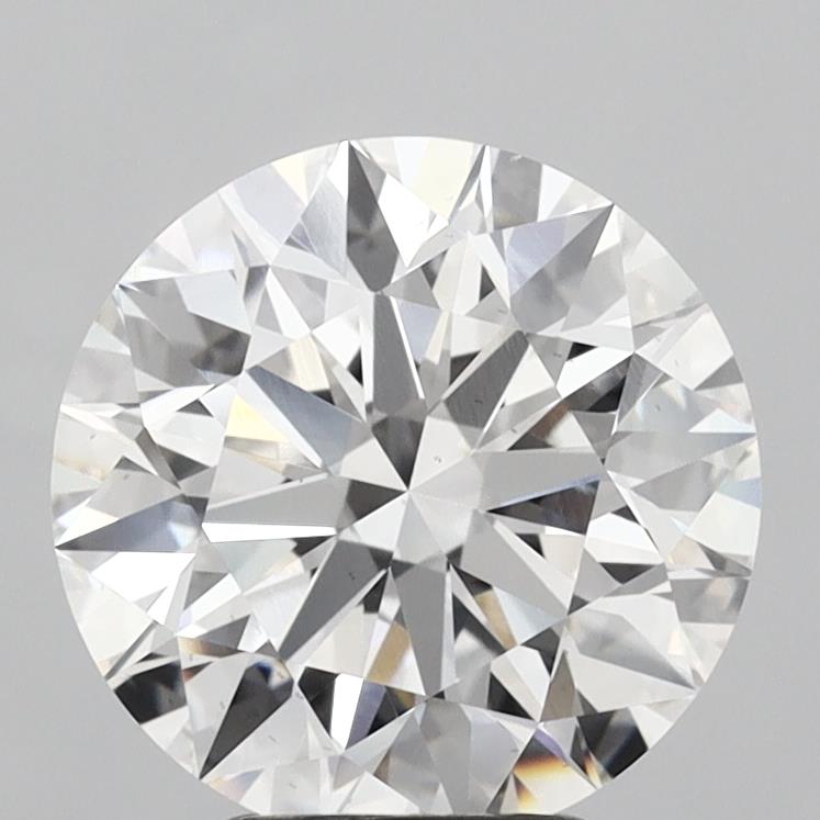 4.03ct E VS2 Round Brilliant CVD Diamond