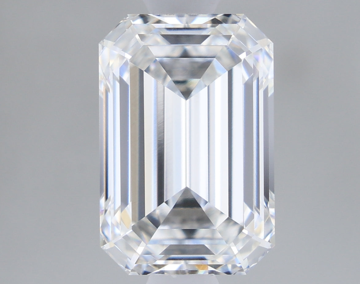 1.08ct Emerald F IF Lab-Grown Diamond