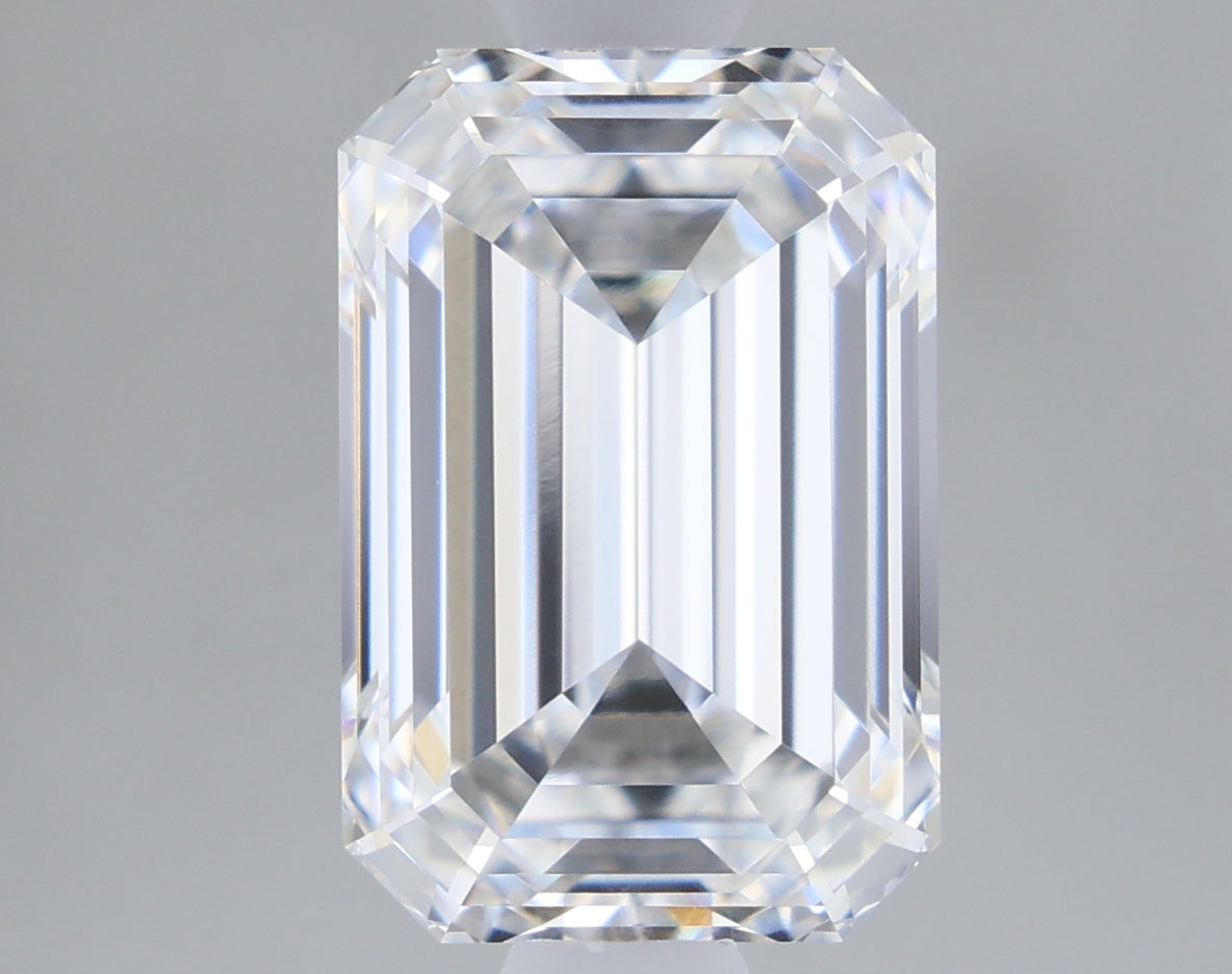 1.08ct Emerald F IF Lab-Grown Diamond