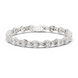 Luxury marquise and pear diamond tennis bracelet in gold with lab grown diamonds by Signora Jewels
