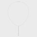 Diamond drop necklace with vertical line pendant design