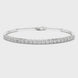 Open cuff lab grown diamond bangle bracelet in yellow gold white gold and rose gold with sleek modern diamond design