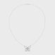 Butterfly diamond necklace with delicate open wing design