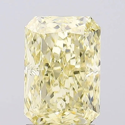2.06ct Radiant Fancy Yellow VVS2 Lab-Grown Diamond
