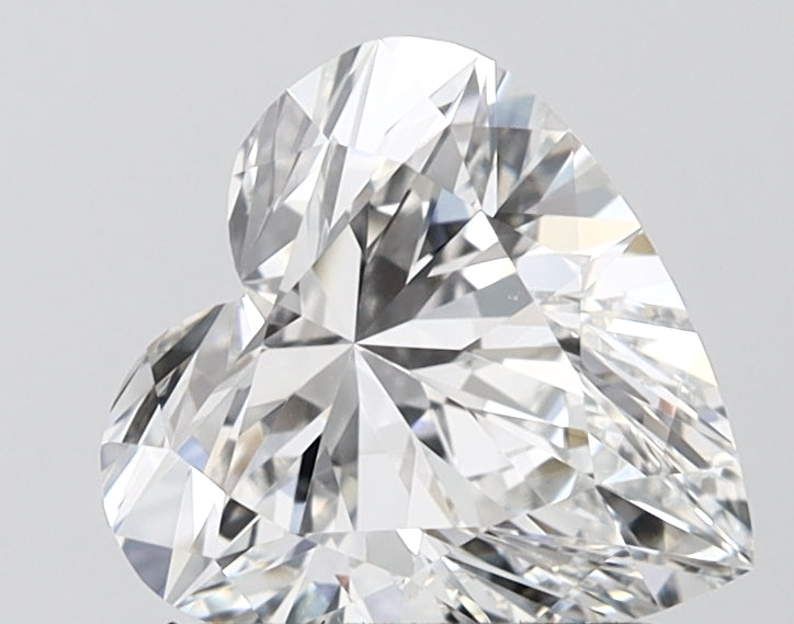2.00ct Heart F VVS2 Lab-Grown Diamond