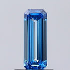 0.57ct Fancy Vivid Blue Emerald Lab-Grown Diamond | IGI Certified