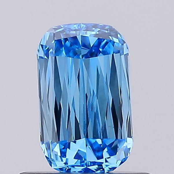 0.61ct Fancy Vivid Blue ASHOKA Lab-Grown Diamond | IGI Certified