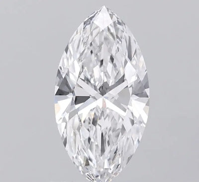 1.00ct Marquise D VVS2 Lab-Grown Diamond