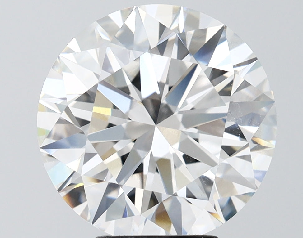 5.52ct F VVS2 Round Brilliant CVD Diamond
