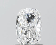 0.91ct Cushion D VS1 Lab-Grown Diamond
