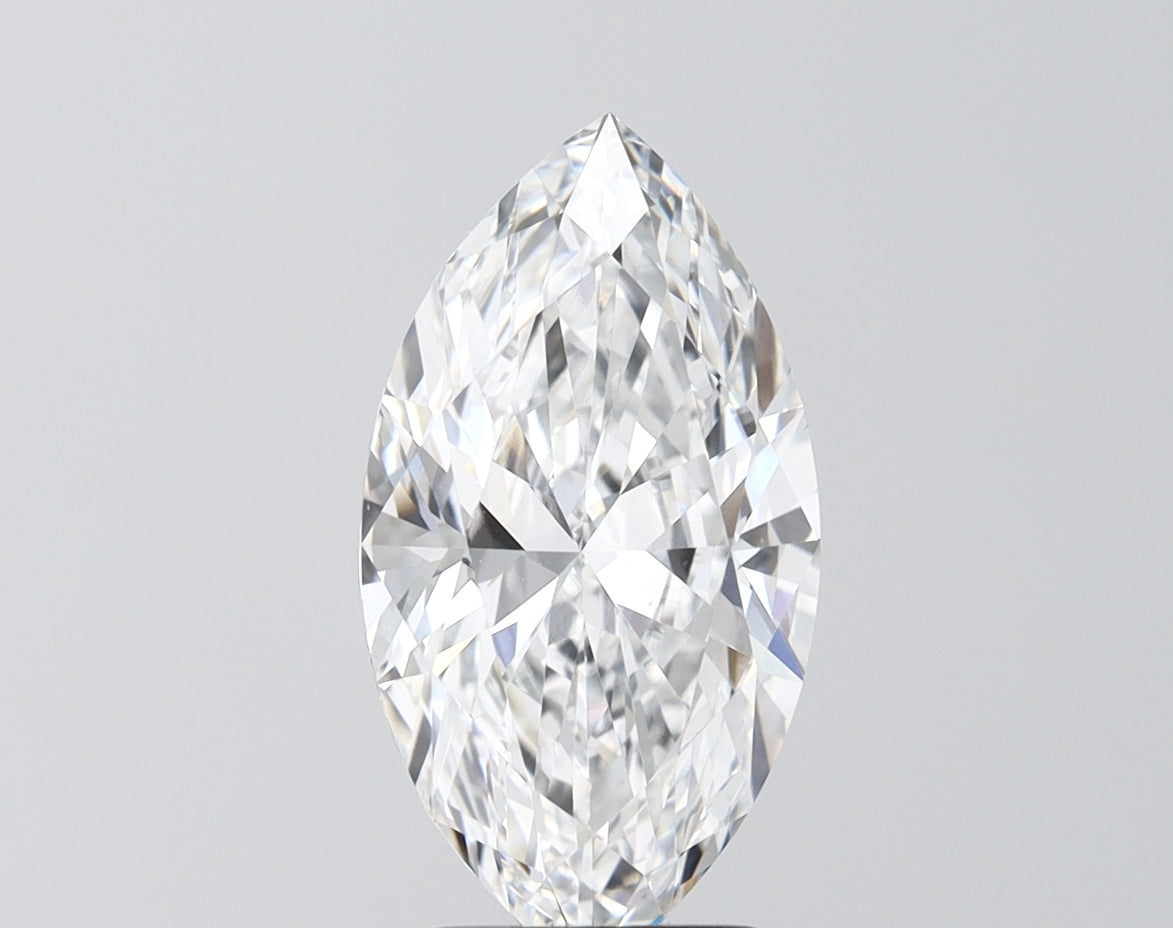 2.76ct Marquise F VVS2 Lab-Grown Diamond