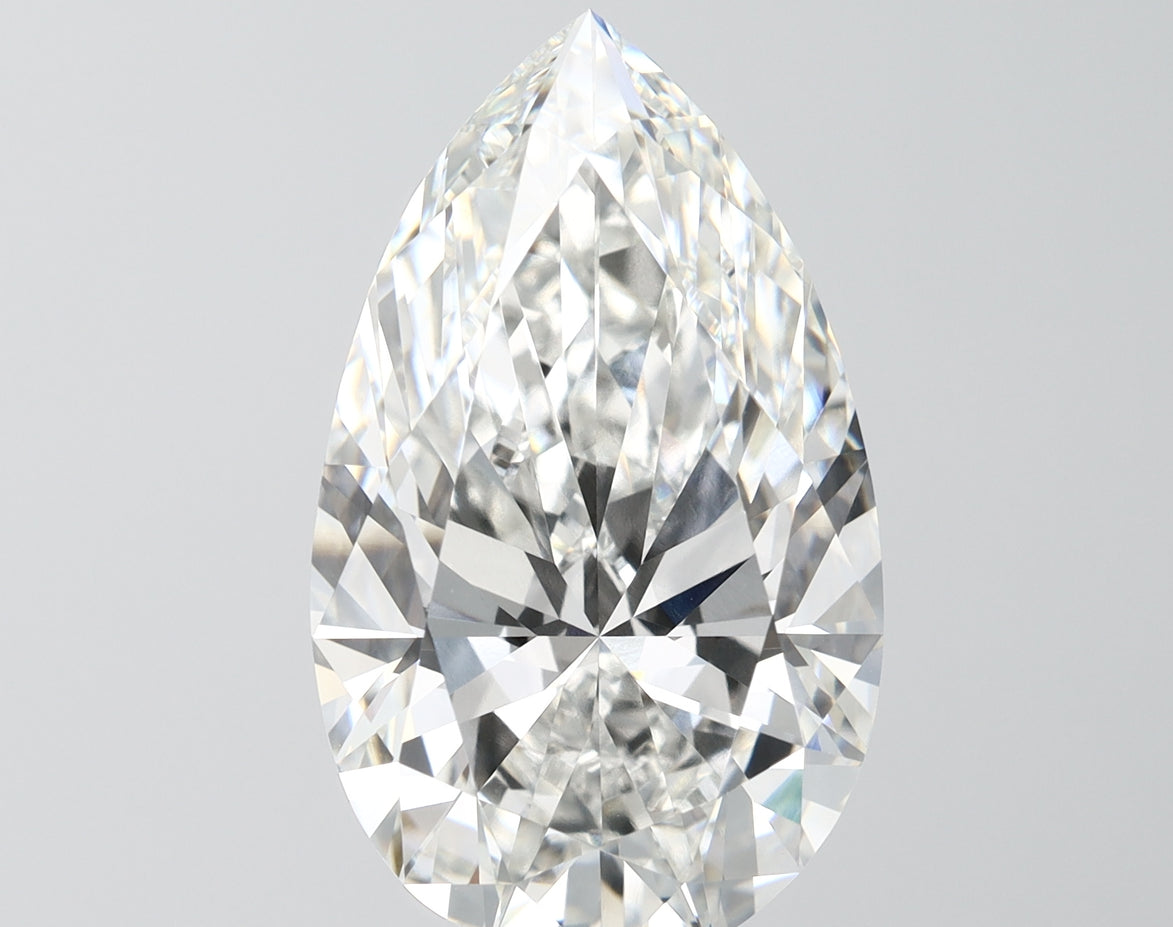 10.51ct Pear F VVS2 Lab-Grown Diamond
