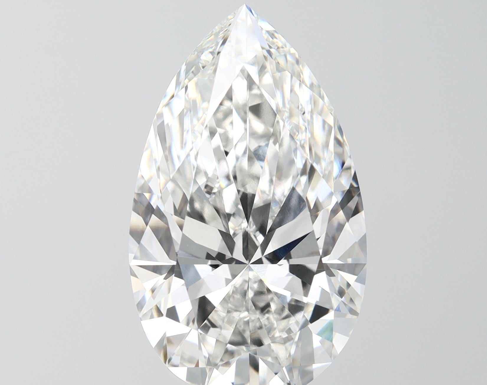 10.51ct Pear F VVS2 Lab-Grown Diamond