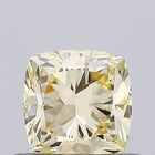 0.48ct Fancy Light Yellow CUSHION Lab-Grown Diamond | IGI Certified
