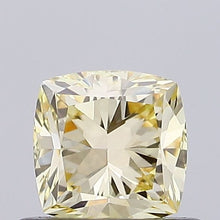 0.48ct Fancy Light Yellow CUSHION Lab-Grown Diamond | IGI Certified