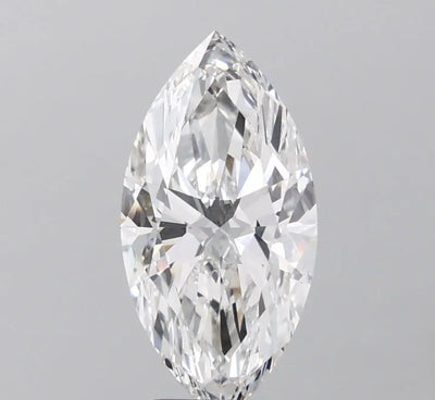 2.77ct Marquise F VVS2 Lab-Grown Diamond