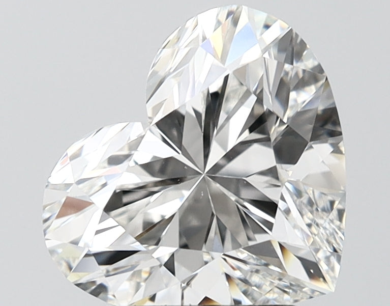 2.76ct Heart F VVS2 Lab-Grown Diamond