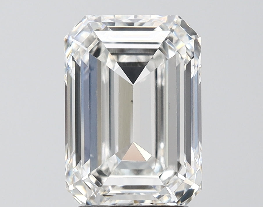 2.92ct Emerald F VVS2 Lab-Grown Diamond