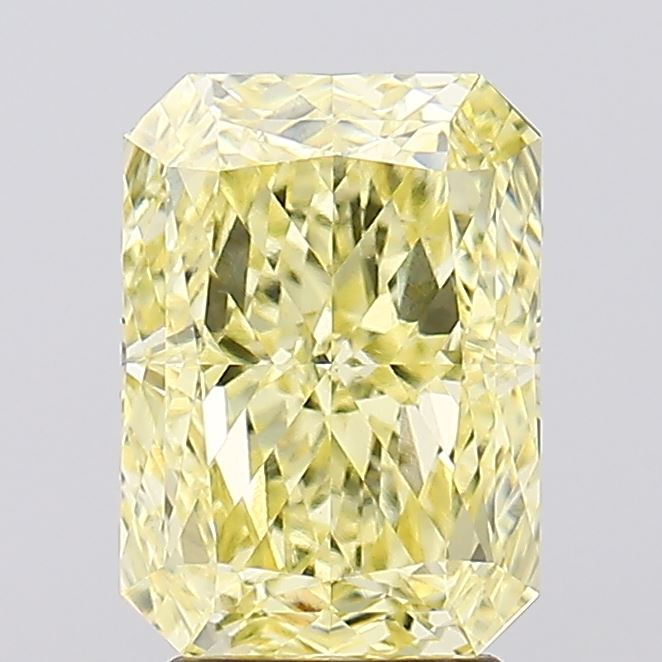 3.33ct Radiant Fancy Intense Yellow VS1 Lab-Grown Diamond